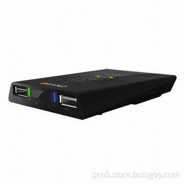 Dual-core Android TV Box, Android 4.2 OS/2 x 1.0GHz CPU/3D Movie/1GB DDR3, Extends Memory Up to 64GB